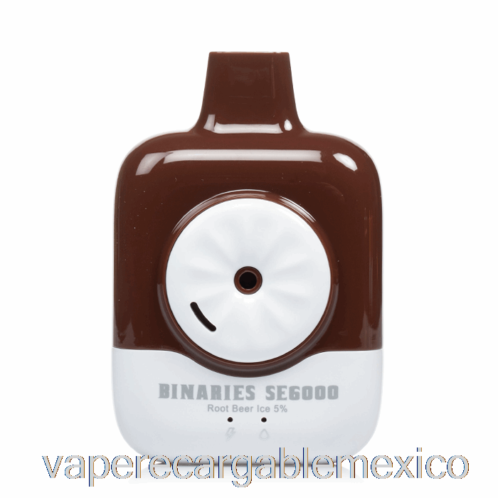 Vape Recargable Horizonte Binarios Se6000 Desechables Cerveza De Raíz Hielo